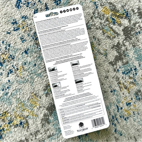 Creative Woodburning Tool with 4 Point Attachments and Stand NWT - Picture 2 of 5